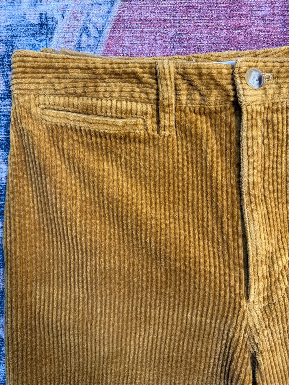 MADEWELL Slim Emmett Wide-Leg Crop Corduroy Pants Size 28 - Picture 11 of 15
